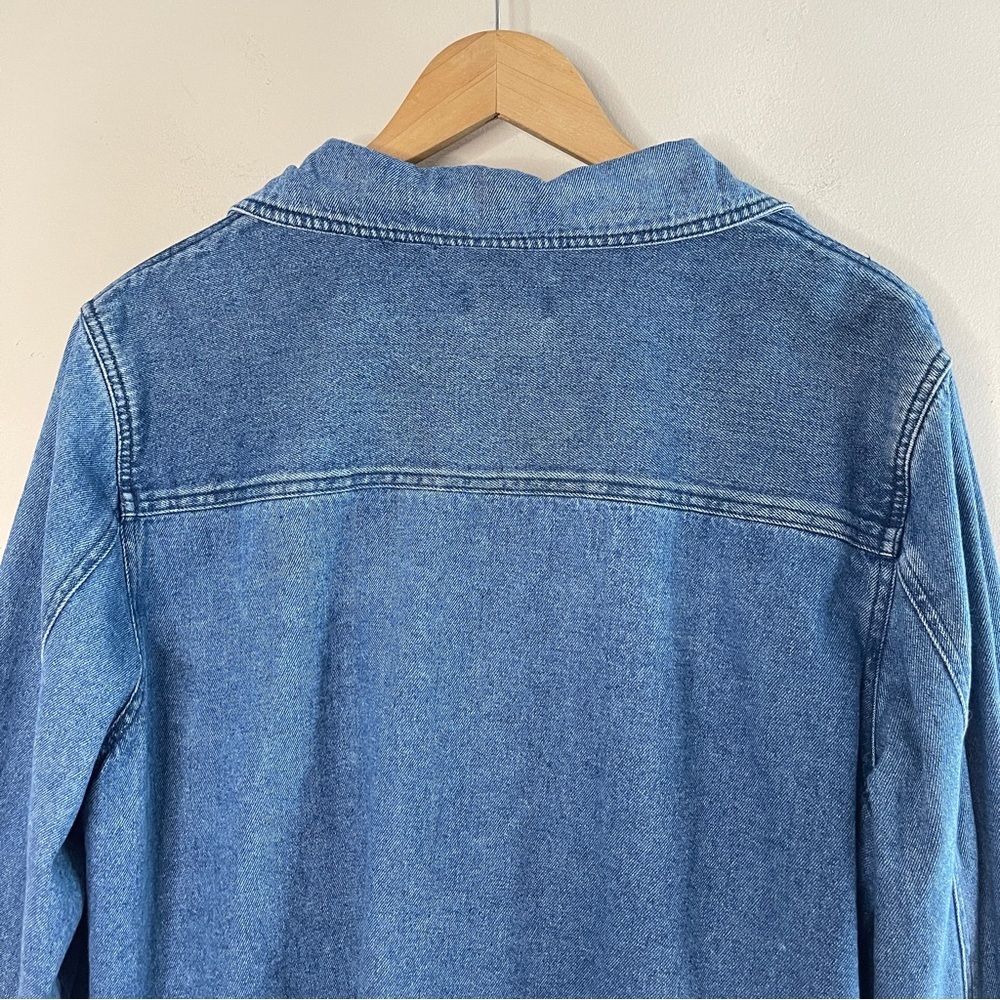 Bridgewater Studios Button-Front Denim Jacket, 18w - image 6